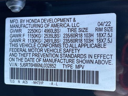 Used 2022 Honda CR-V EX-L image 34