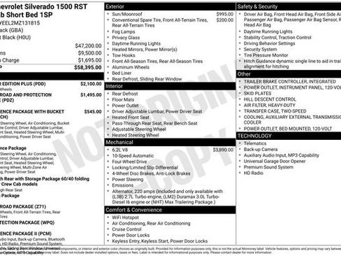 Used 2021 Chevrolet Silverado 1500 RST w/ True North Edition Plus AWD/4WD image 23