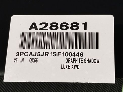 Certified 2025 INFINITI QX55 Luxe w/ Cargo Package image 37