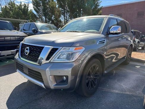 Used 2018 Nissan Armada Platinum w/ Captain Seat Package image 1