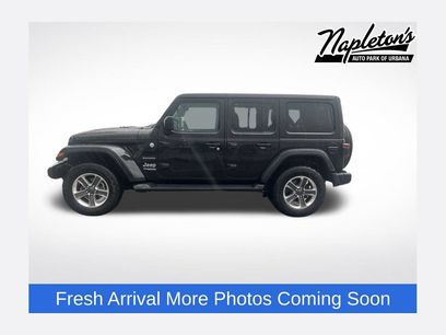 Used 2021 Jeep Wrangler Unlimited Sahara w/ Uconnect 4C Nav & Sound Group