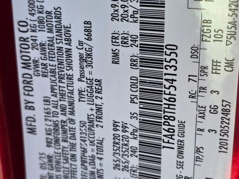 Used 2015 Ford Mustang Premium w/ Equipment Group 201A image 31