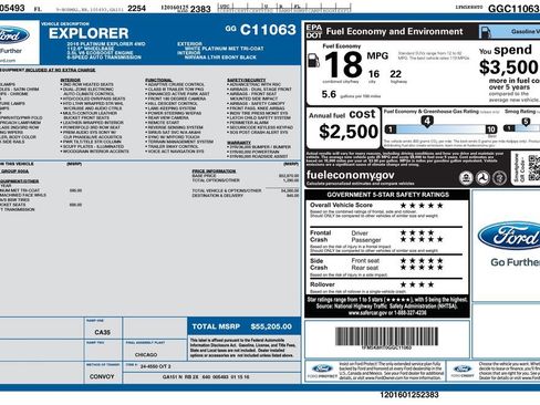 Used 2016 Ford Explorer Platinum image 27