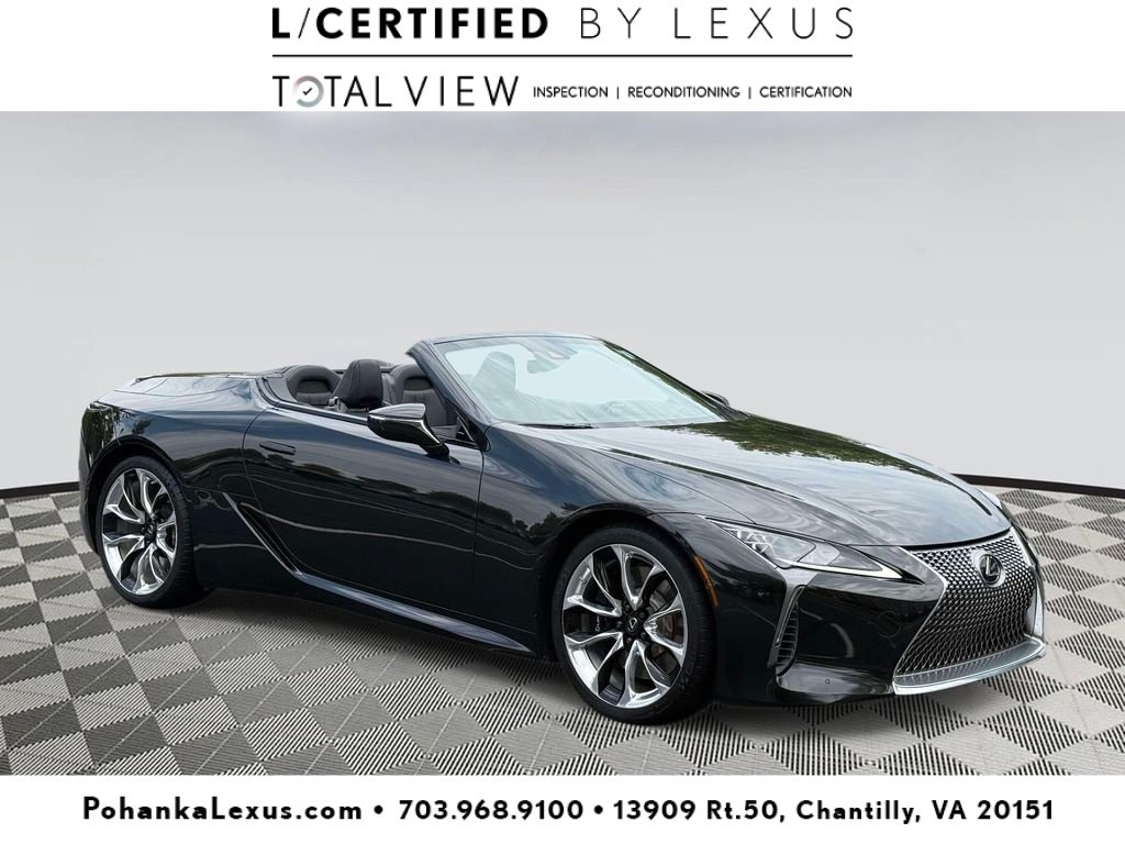 Used 2023 Lexus LC 500 Convertible w/ Touring Package RWD image 1