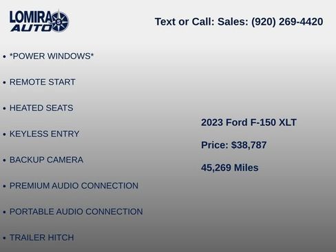 Used 2023 Ford F150 XLT w/ Equipment Group 302A High AWD/4WD image 16