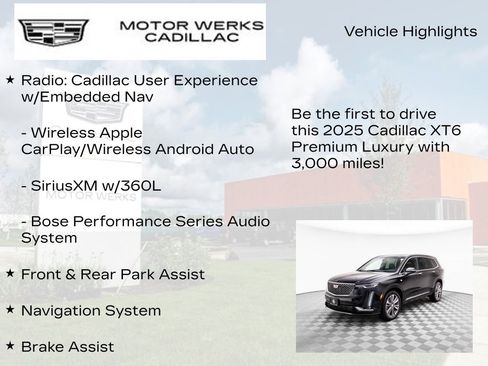 New 2025 Cadillac XT6 Premium Luxury image 7