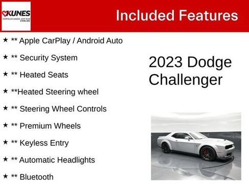 Used 2023 Dodge Challenger R/T Scat Pack RWD image 4