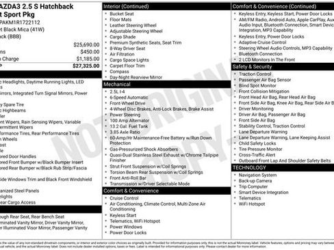 Used 2024 MAZDA MAZDA3 s image 9