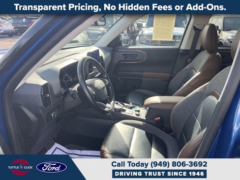 Certified 2023 Ford Bronco Sport Outer Banks w/ Tech Package AWD/4WD image 27
