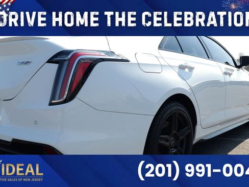 Used 2021 Cadillac CT4 V w/ Technology Package AWD/4WD image 9