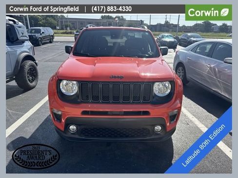 Used 2021 Jeep Renegade Latitude AWD/4WD image 1