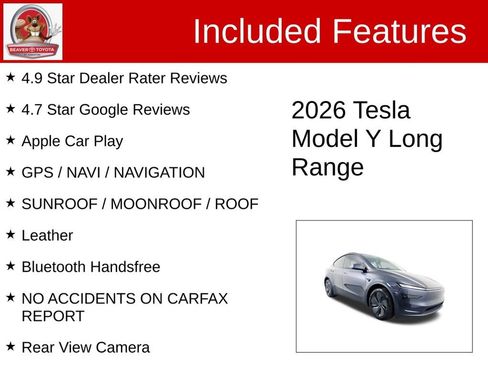 Used 2026 Tesla Model Y Long Range AWD/4WD image 4