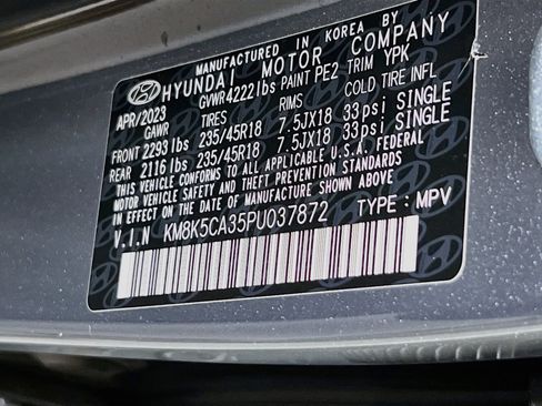 Used 2023 Hyundai Kona Limited w/ Cargo Package AWD/4WD image 31