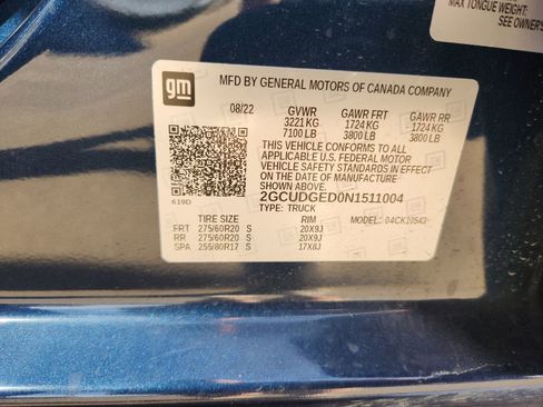 Used 2022 Chevrolet Silverado 1500 LTZ w/ LTZ Premium Texas Edition image 40