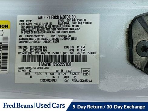 Used 2016 Ford Mustang Premium w/ Equipment Group 201A image 32