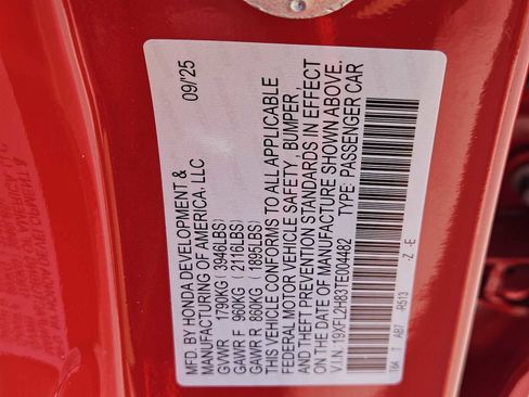 New 2026 Honda Civic Sport image 49