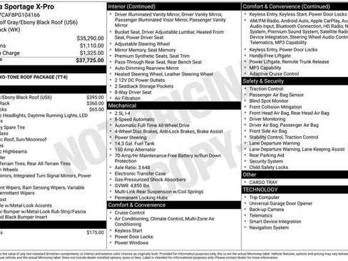 Certified 2023 Kia Sportage X-Pro AWD/4WD image 10