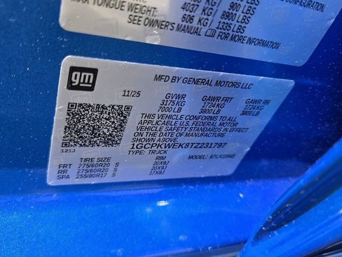 Used 2026 Chevrolet Silverado 1500 RST w/ RST Select Package image 20