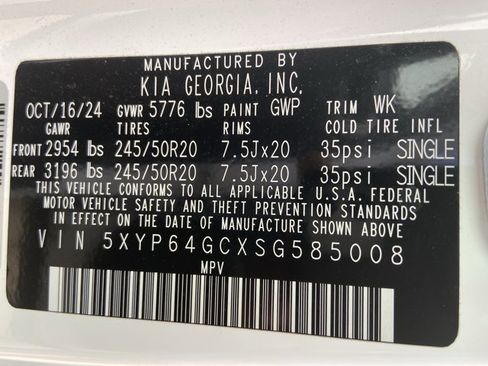 Used 2025 Kia Telluride S FWD image 39