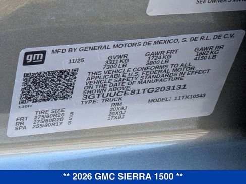 New 2026 GMC Sierra 1500 Elevation w/ Elevation Premium Package image 40
