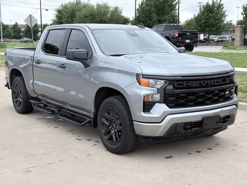 Used 2025 Chevrolet Silverado 1500 Custom w/ Turbomax Blackout Package RWD image 1