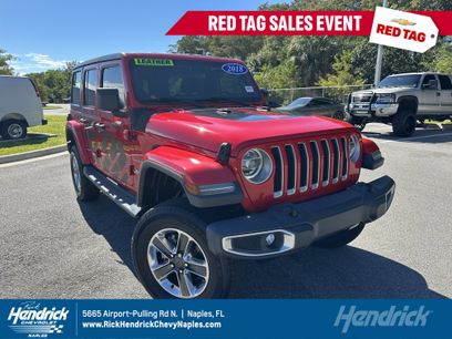 Used 2018 Jeep Wrangler Unlimited Sahara w/ LED Lighting Group