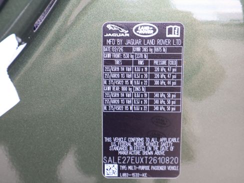 New 2026 Land Rover Defender 110 X-Dynamic SE AWD/4WD image 19