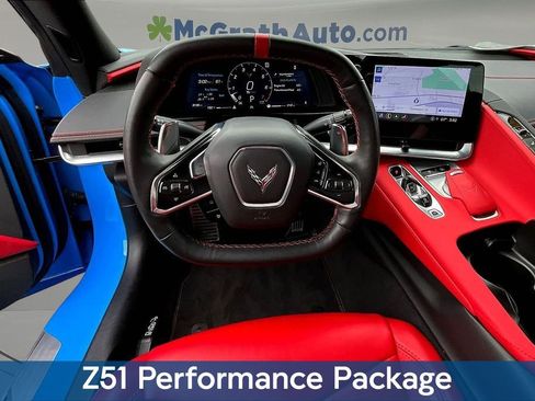 Used 2021 Chevrolet Corvette Stingray Preferred Cpe w/ Z51 Performance Package RWD image 9
