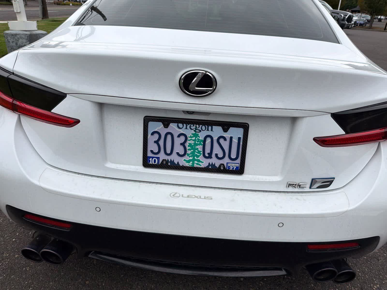 Used 2016 Lexus RC F w/ Premium Package RWD image 12