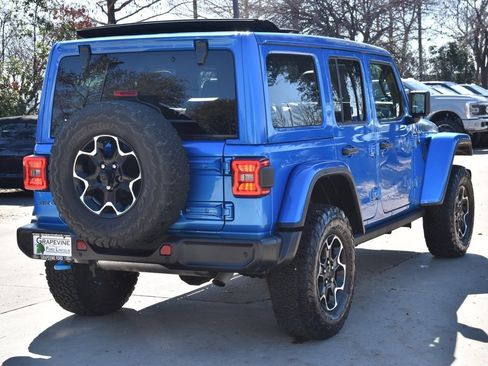 Used 2023 Jeep Wrangler Unlimited Rubicon 4xe w/ Safety Group image 8