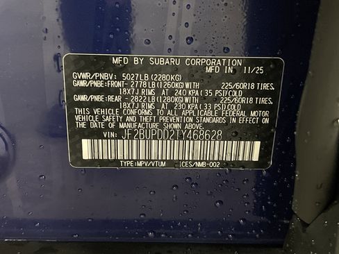 New 2026 Subaru Outback Limited image 27