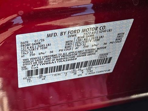 New 2026 Ford Maverick Lariat w/ 4K Tow Package image 17