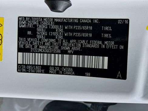 Used 2016 Lexus RX 350 FWD w/ Premium Package image 33