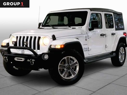 Used 2021 Jeep Wrangler Unlimited Sahara image 1