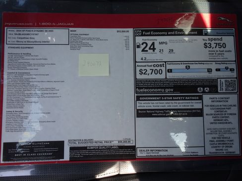 New 2024 Jaguar XF R-Dynamic SE image 6