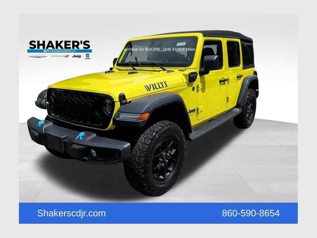 Used 2024 Jeep Wrangler Unlimited AWD/4WD image 1