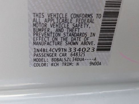 New 2026 Nissan Altima 2.5 SR FWD image 20