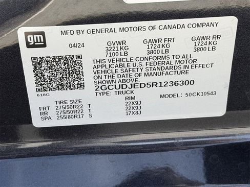 Certified 2024 Chevrolet Silverado 1500 High Country w/ High Country Premium Package image 33