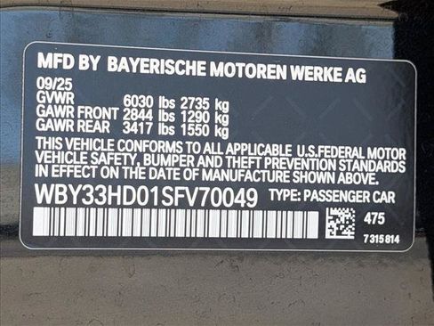 Used 2025 BMW i4 M50 AWD/4WD image 20
