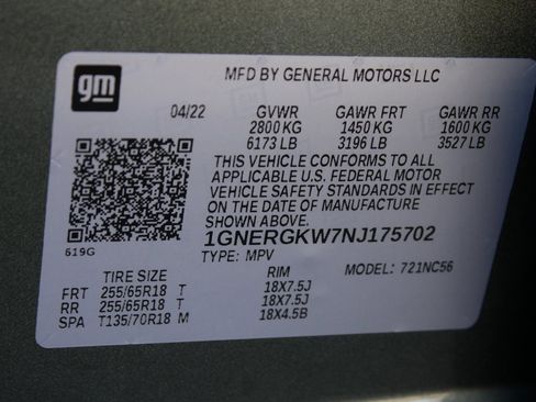 Used 2022 Chevrolet Traverse LT image 51