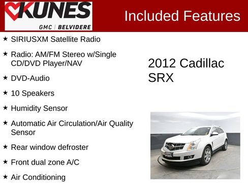 Used 2012 Cadillac SRX Performance image 2