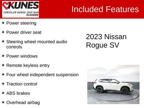 Used 2023 Nissan Rogue SV AWD/4WD image 3