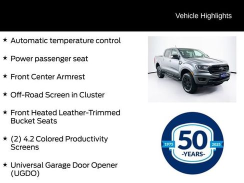 Used 2023 Ford Ranger Lariat w/ Equipment Group 501A High AWD/4WD image 16