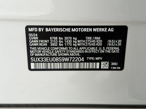 Certified 2025 BMW X5 M60i w/ Climate Comfort Package AWD/4WD image 26