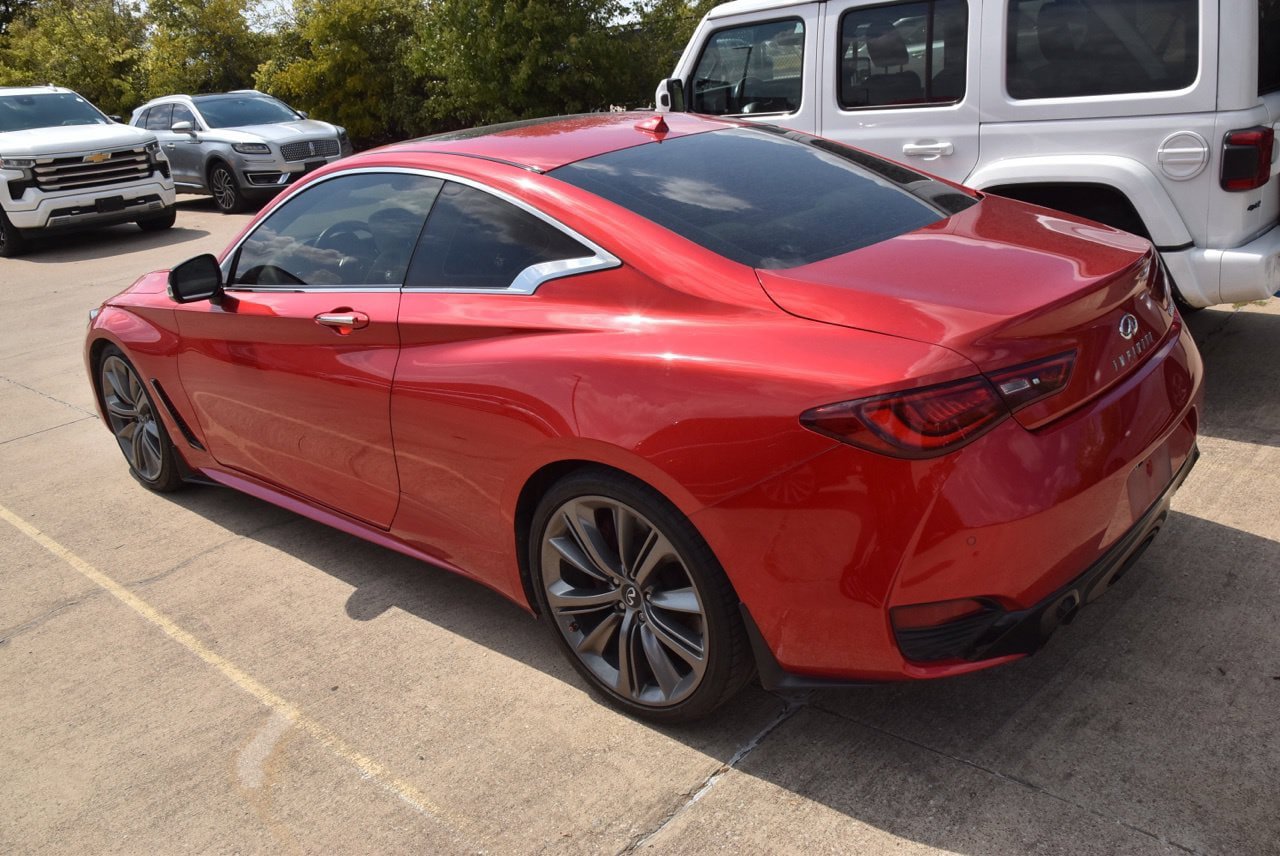 Used 2021 INFINITI Q60 Red Sport 400 w/ Proactive Package RWD image 7