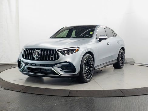 Used 2024 Mercedes-Benz GLC 43 AMG 4MATIC Coupe w/ Driver Assistance Package image 3