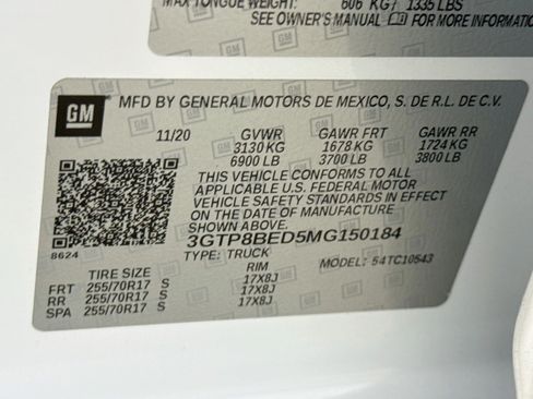 Used 2021 GMC Sierra 1500 SLE RWD image 33