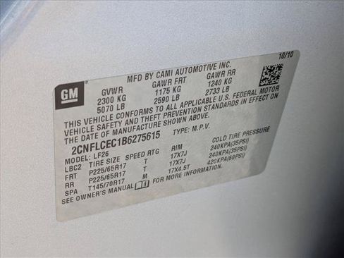 Used 2011 Chevrolet Equinox LS AWD/4WD image 23