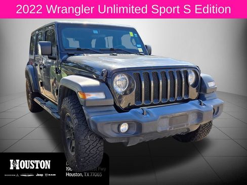 Used 2022 Jeep Wrangler Unlimited Sport AWD/4WD image 1