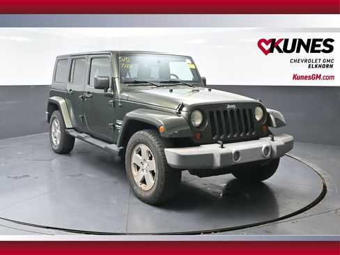 Used 2008 Jeep Wrangler Unlimited Sahara w/ Dual Top Group AWD/4WD image 1